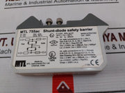 Measurement Technology Mtl 755Ac Shunt-diode Safety Barrier 250V-Used