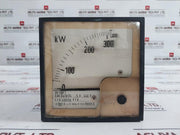 Meco-g 400/5A Watt/Var Meter 3 Phase 3 Wire