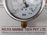 Mei En 837-1 Manometer Pressure Gauge -1 To 1.5 Bar 1907050089