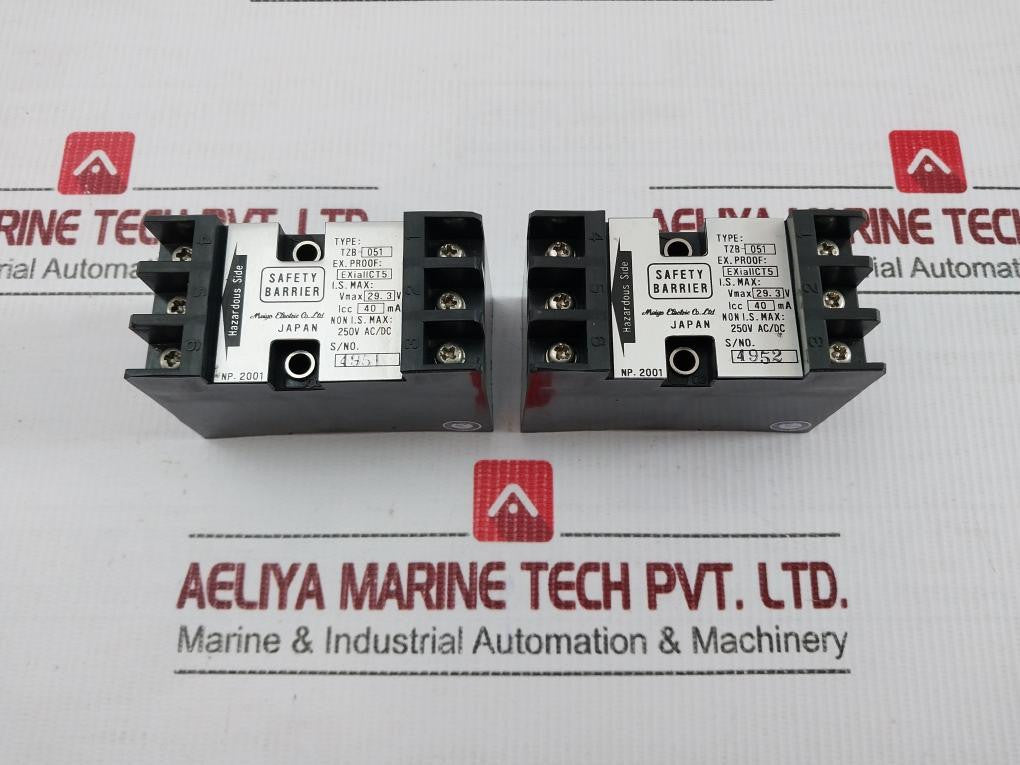 Meiyo-Electric-Safety-Barrier-250vac-Dc-40ma-Tzb-051-1