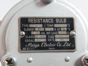 Meiyo Electric Resistance Bulb Ptr-Ln7 5 Ma L-70, D-12, T-3/4 Npt= Mm