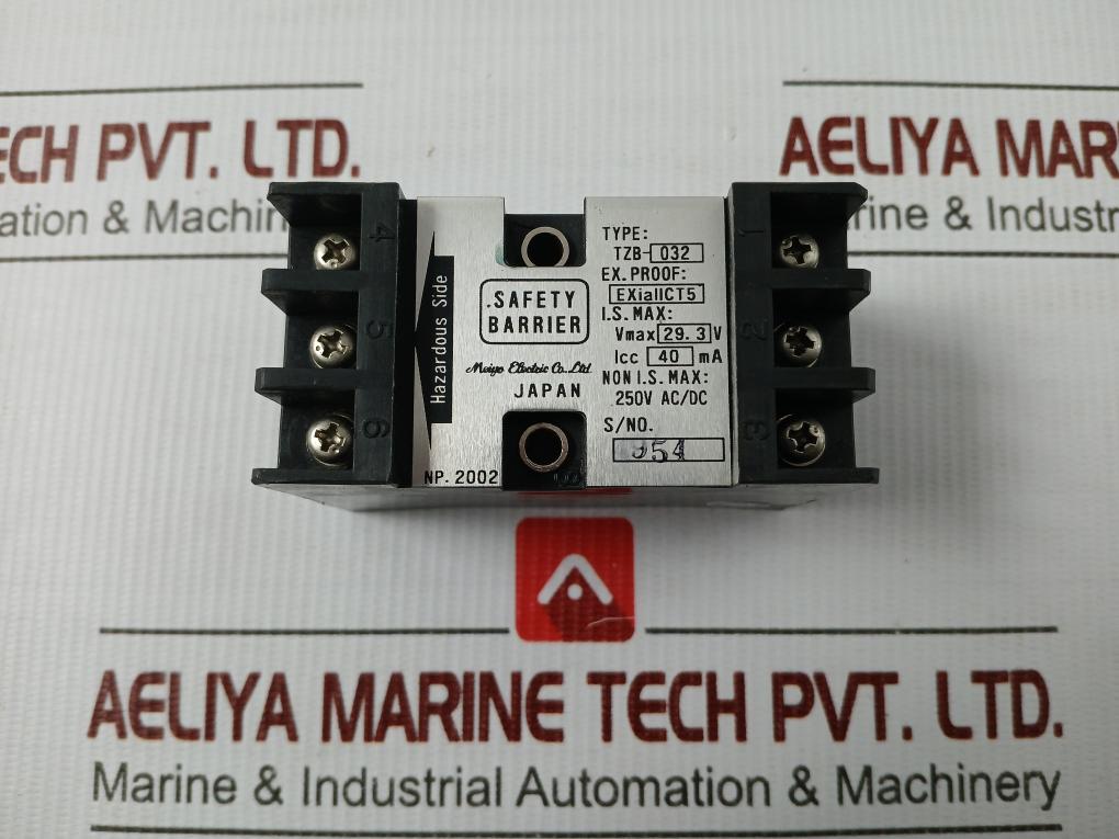 Meiyo Electric Safety Barrier Module 250v Ac/Dc Part No.Tzb-032