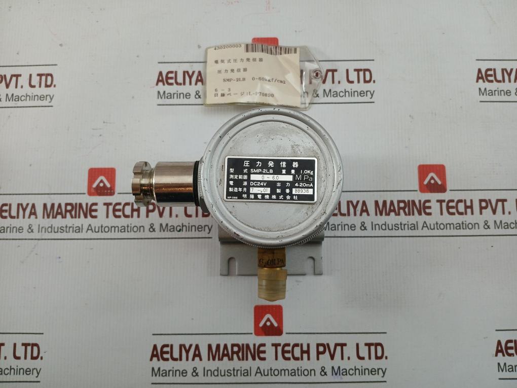 Meiyo Electric Smp-2lb New Condition Pressure Transmitter Dc24v