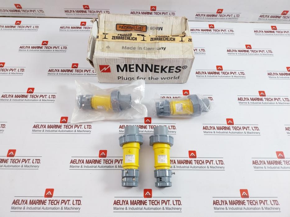 Mennekes 3794 Power Plug Power Connector 16A 4H 100-130V 50-60 Hz