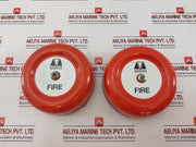 Menvier Fire Alarm Red Bell, 24V Dc