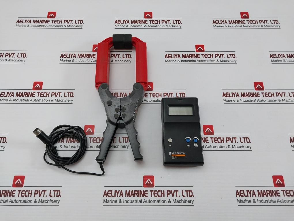 Merlin Gerin 50121 Vigidix Electric Current Clamp Voltage Probe Set Rm 10N