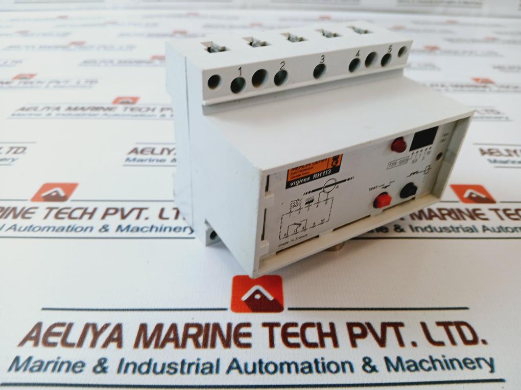 Rh113 Merlin Gerin Vigirex Rh113 Earth Fault Relay – Aeliya Marine