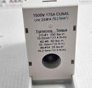 Mersen Fspdb2A Finger-safe Power Distribution Block 1500V 175A