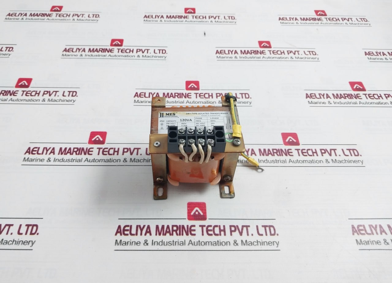 Mes 1 Phase Dry Type Isolated Transformer Ip00 120Va 460V 0.26A