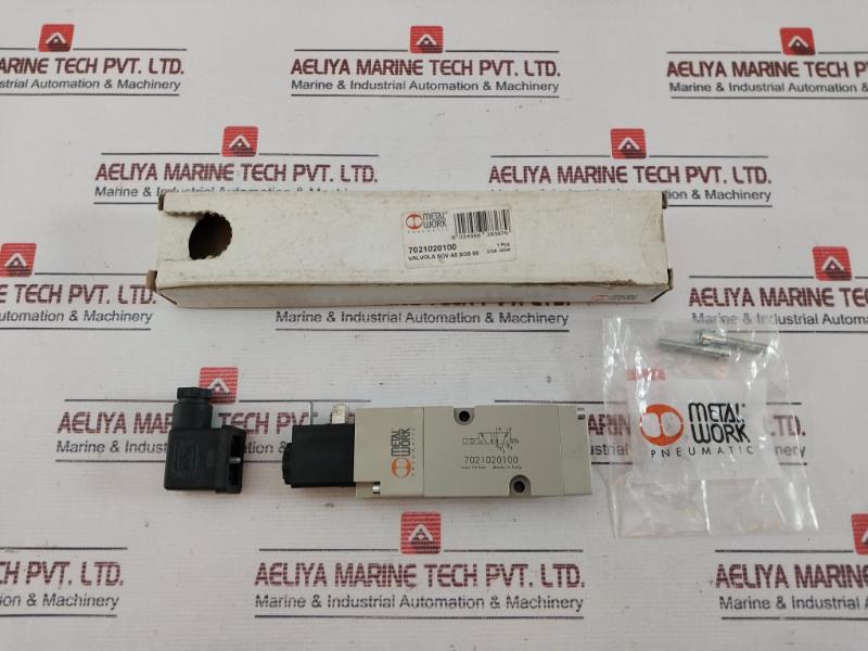 Metal Work 7021020100 Pneumatic Valve Mpm 220Vac 10 Bar 2W Ex Na Ii3Gd T5