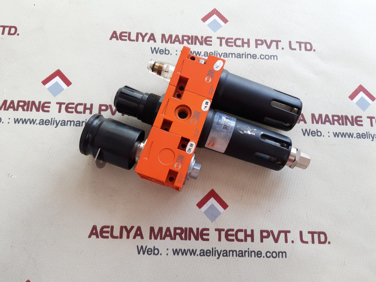 Metal Work Pneumatic 18Bar 50°C Semi-autodrain Frl