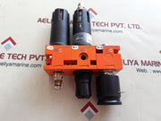 Metal Work Pneumatic 18Bar 50°C Semi-autodrain Frl