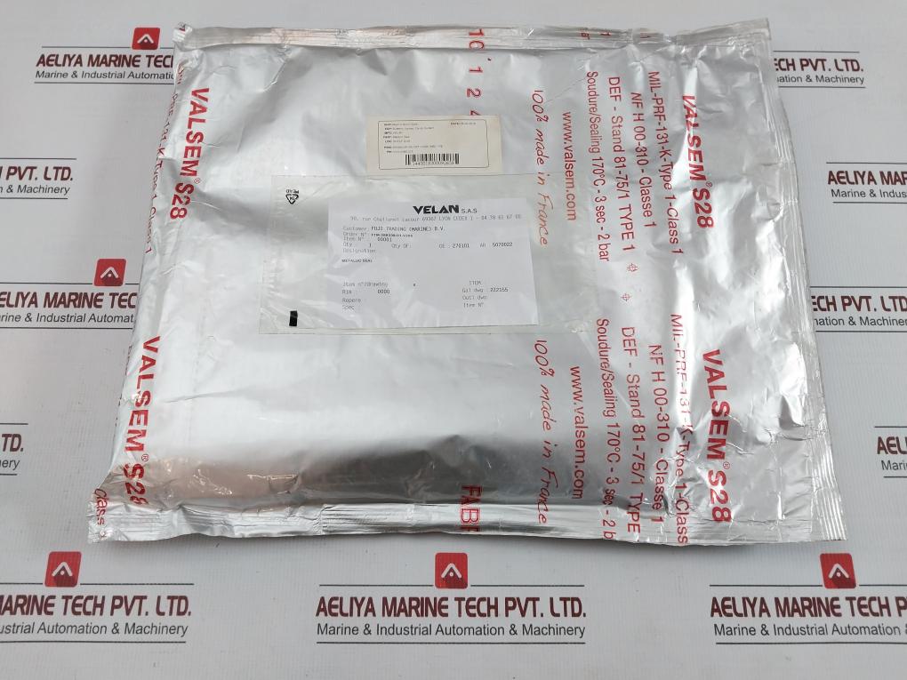 Metallic Seal For Cargo System Velan Butterfly Valve Cbt-1200h M50/Re