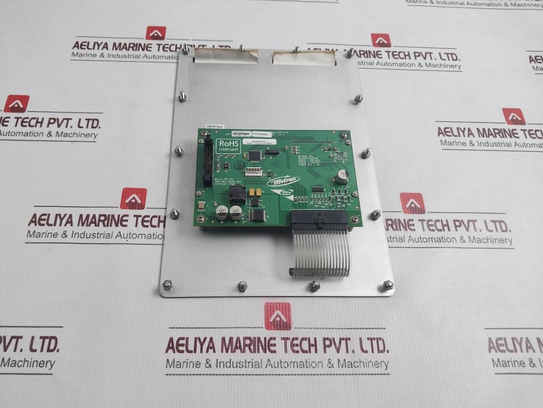 Metron Eledyne Oid-400 Fire Engine Display Panel Rev 04 1820-902-00006 R04