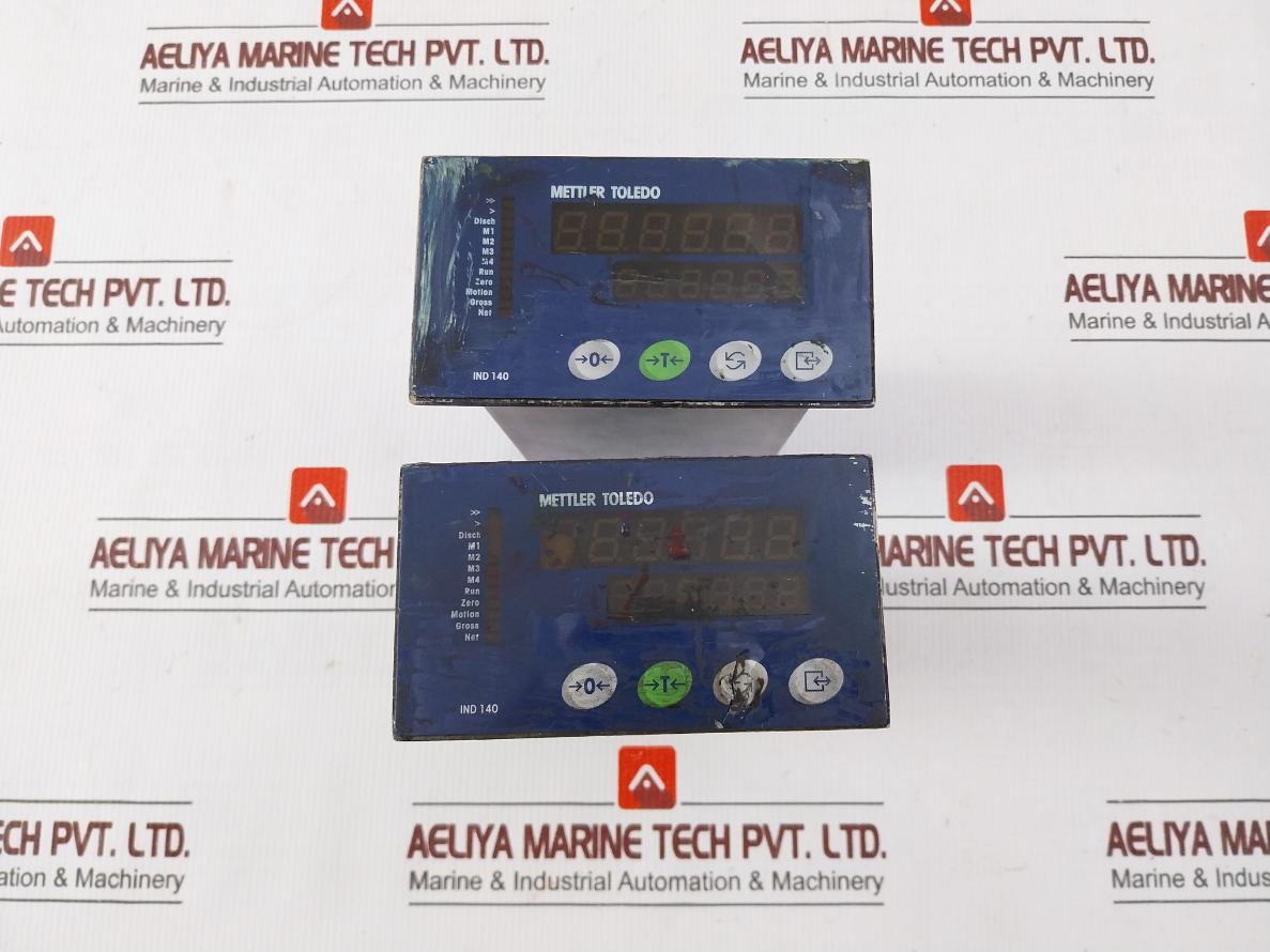 Mettler Toledo Ind140-08 Weighing Terminal 87-264Vac 120-50Ma 50/60Hz