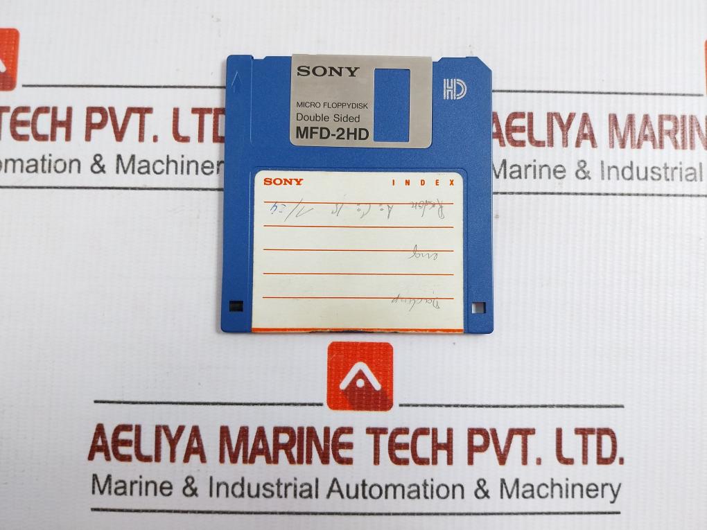 Mfd-2hd Double Sided Micro Floppy Storage Disk By Sony In Used