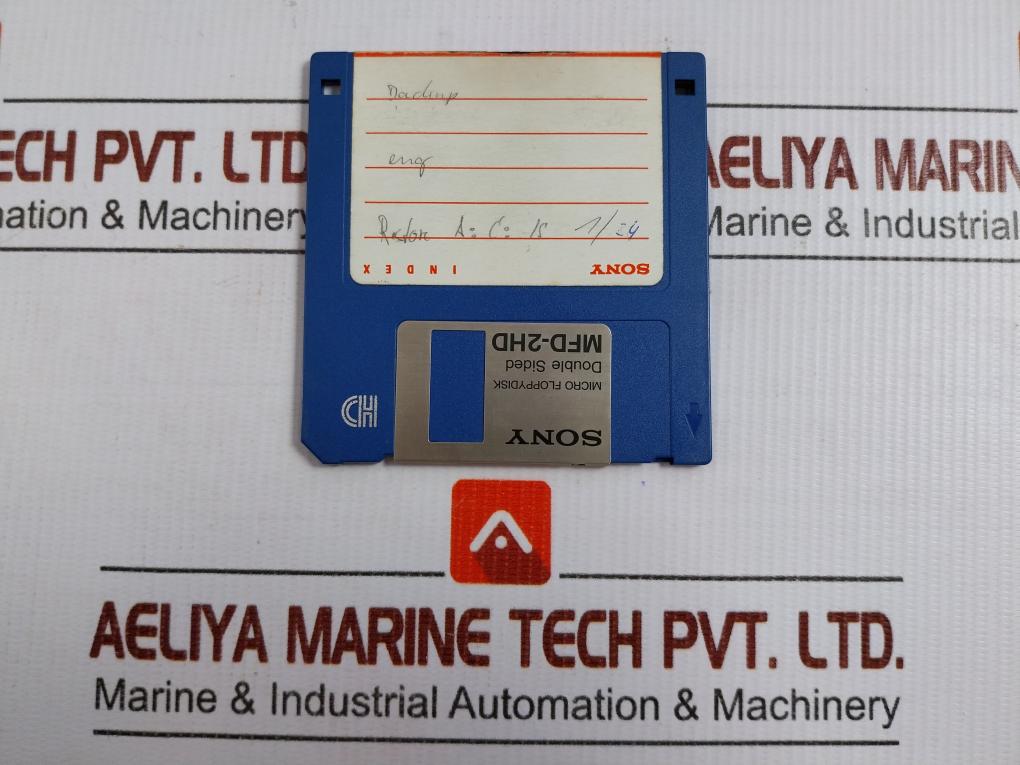 Mfd-2hd Double Sided Micro Floppy Storage Disk By Sony In Used
