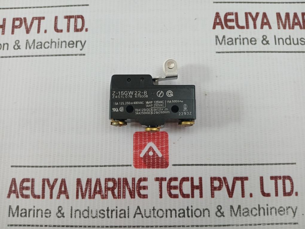 Micro-Switch-15a-500v-Brand-Omron-Z-15gw22-B-1