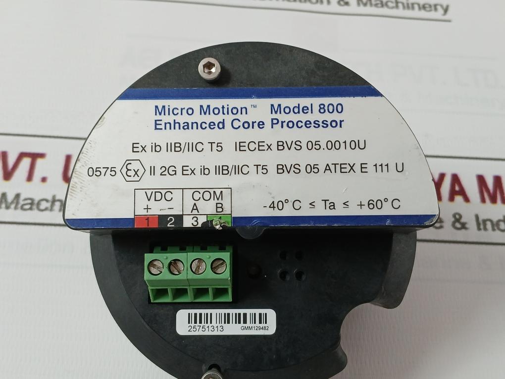 Micro Motion 800 Enhanced Core Processor Mmi-20020807 Rev: Ab V4.02 ...