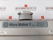 Micro Motion F100S129Ccazezzzz Mass Flow Sensor 160 Ma