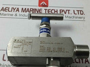 Micro Mpgv32A/R-1-cb-p Two Way Manifold Needle Valve 316L Ss 6000Psi