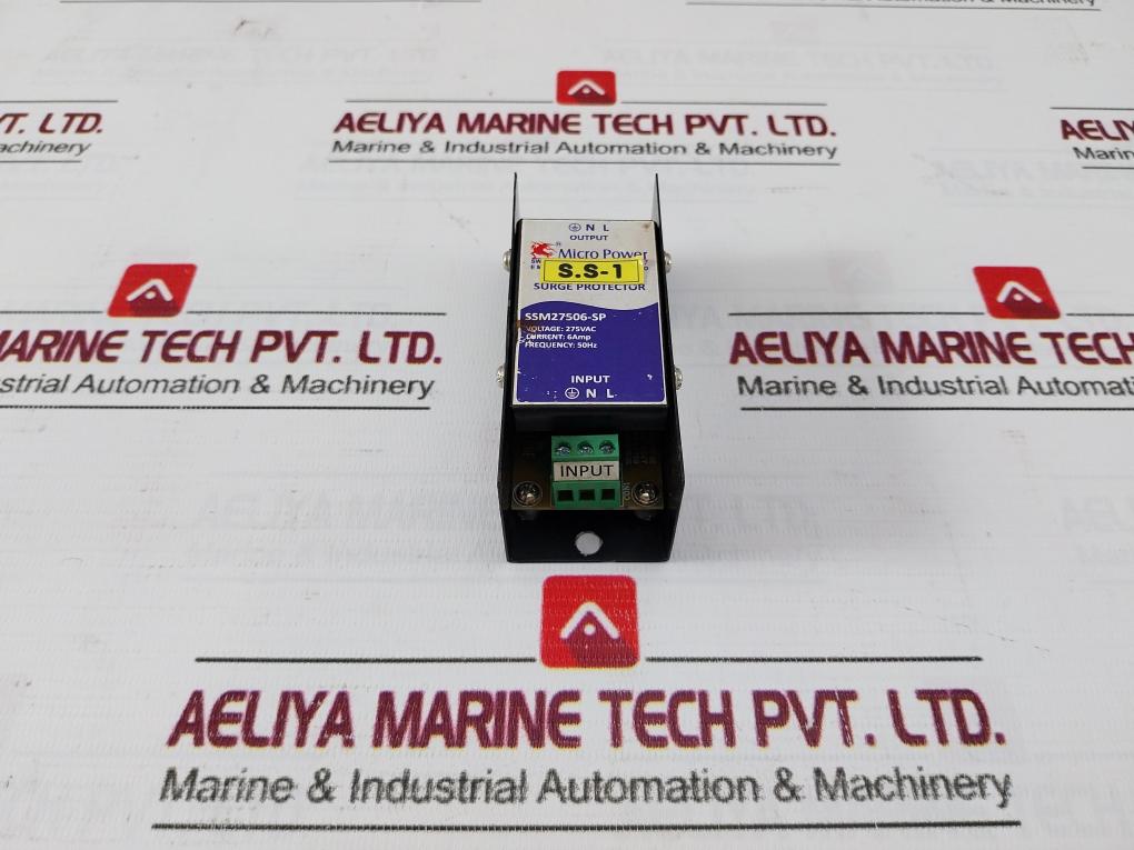 Micro Power Ssm27506-sp Surge Protector 275Vac 6Amp 94V-0