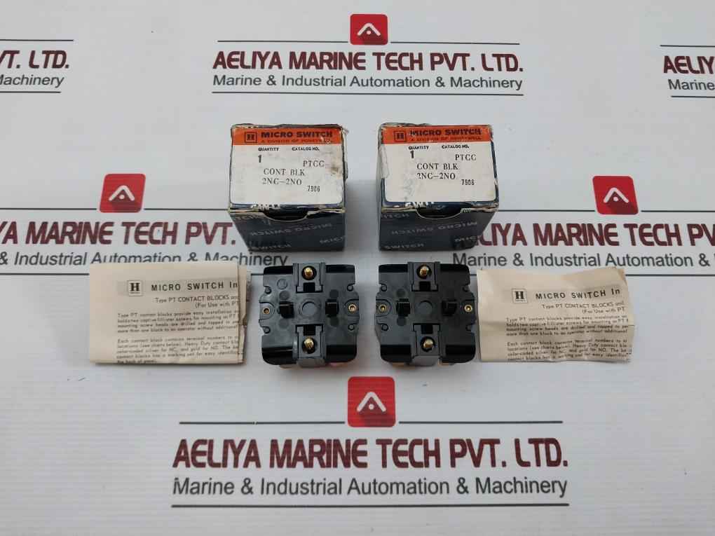 Micro Switch Ptcc Contact Block 600 Vac-125