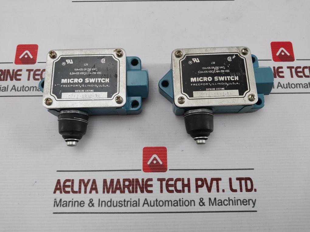  0.3A-125 Vdc; 0.15A-250 Vdc Micro Switch