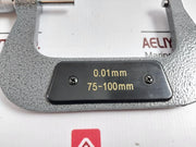 Micrometer 75-100X0.01Mm 75-100Mm 75Mm 0-45