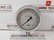 Migishita Sus-316 Pressure Gauge Bu3/8X100X10Kxbar 691-200.004 0199422