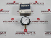 Migishita Seiki 0-3.5Mpa Pressure Gauge Bvt3/8X75X3,5Mpa