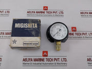 Migishita Seiki Bvt3/8X75X10Mpa Pressure Gauge 0–10Mpa