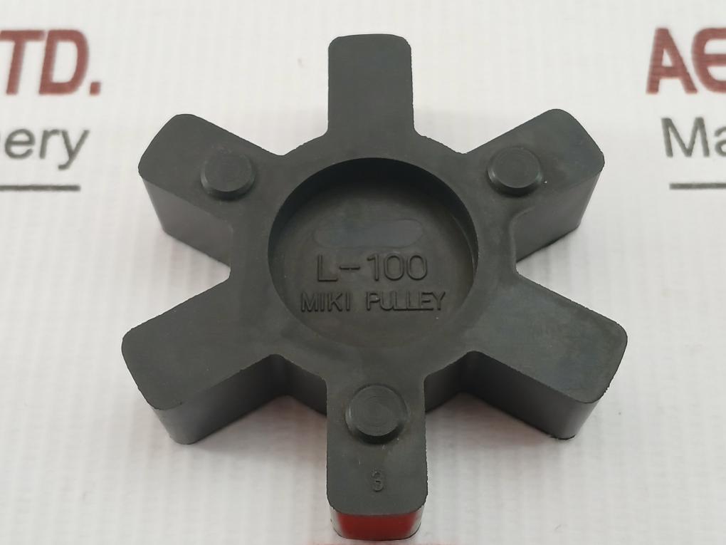 New Condition Miki Pulley L-100 Flexible Spider Coupling