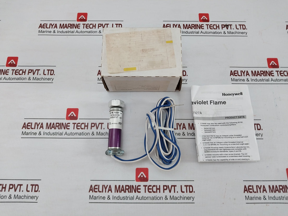 Mini-Peeper-Ultraviolet-Flame-Detector-240cm-Rev-B-Honeywell-C7027a-1031-1
