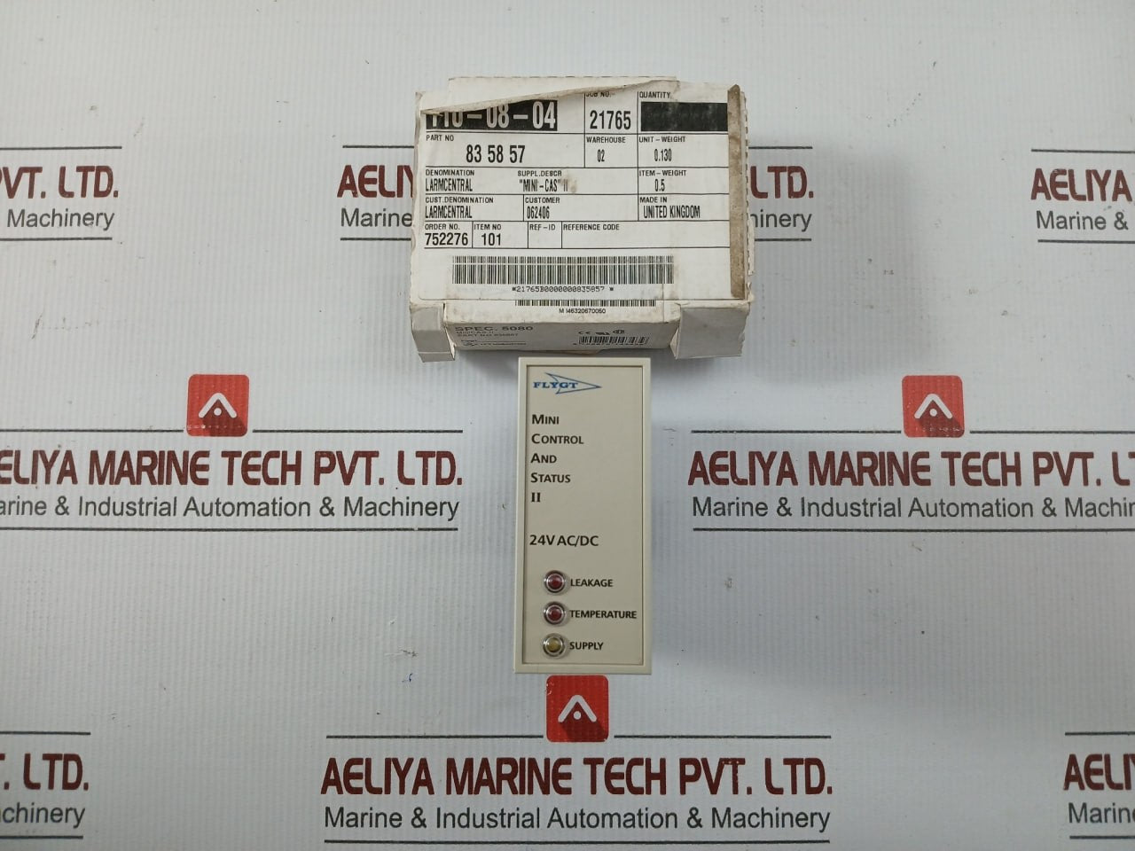 Mini Cas Pump Sensor Monitor 24v Ac/Dc By Flygt 835857