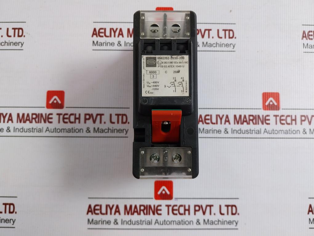 Miniature Circuit Breaker 400v Stahl 8562/52-2030-200