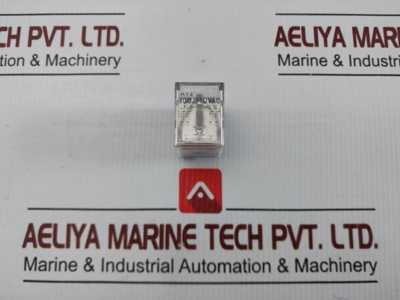 Miniature Power My4 100/110 Vac  Relay By Omron