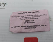 Miniature Ray Snubber 022S Pressure Modle R02253,022Ss,316Ss 1/4 Npt X