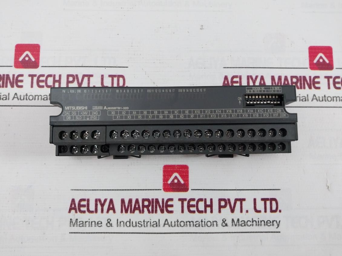 Mitsubishi Electric Aj65Sbtb1-32D Plc Cc-link Compact I/O Module 24Vdc 7Ma