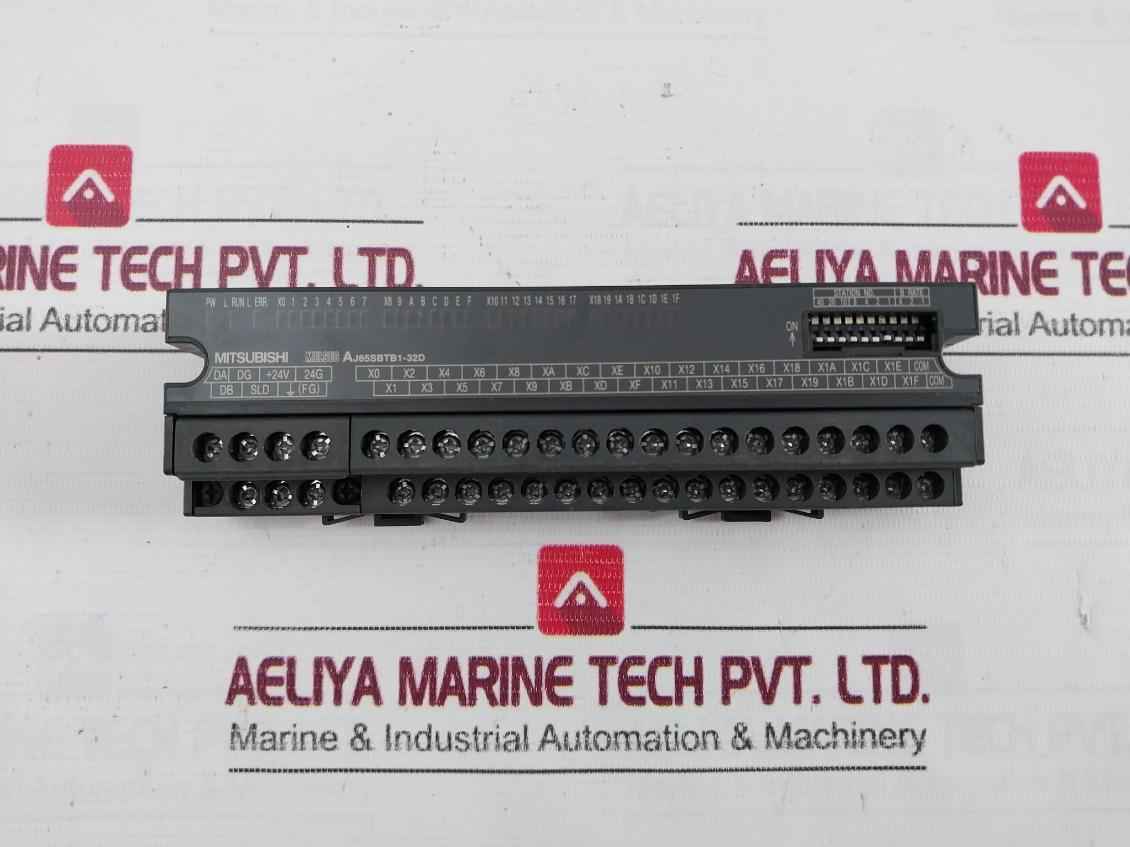 Mitsubishi Electric Aj65Sbtb1-32D Plc Cc-link Compact I/O Module 24Vdc 45Ma