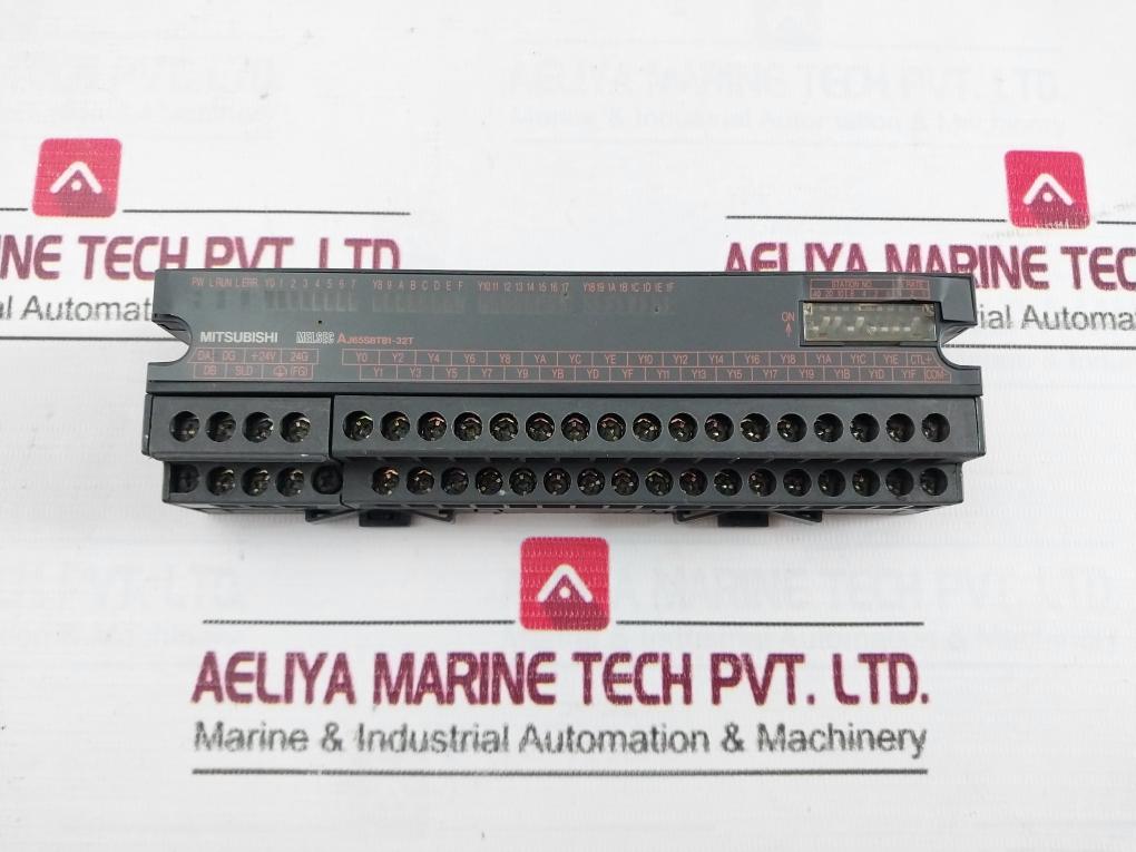 Mitsubishi Electric Aj65Sbtb1-32T Digital Remote Output Unit Module 12/24Vdc