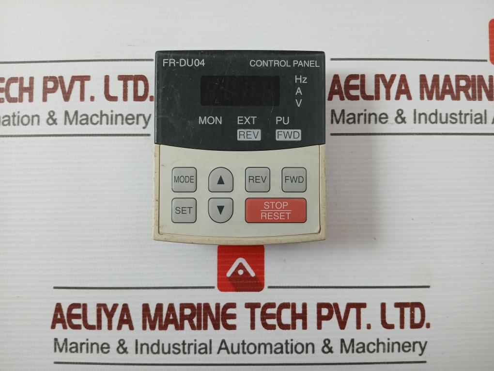 Mitsubishi Electric Fr-du04 Inverter Control Panel