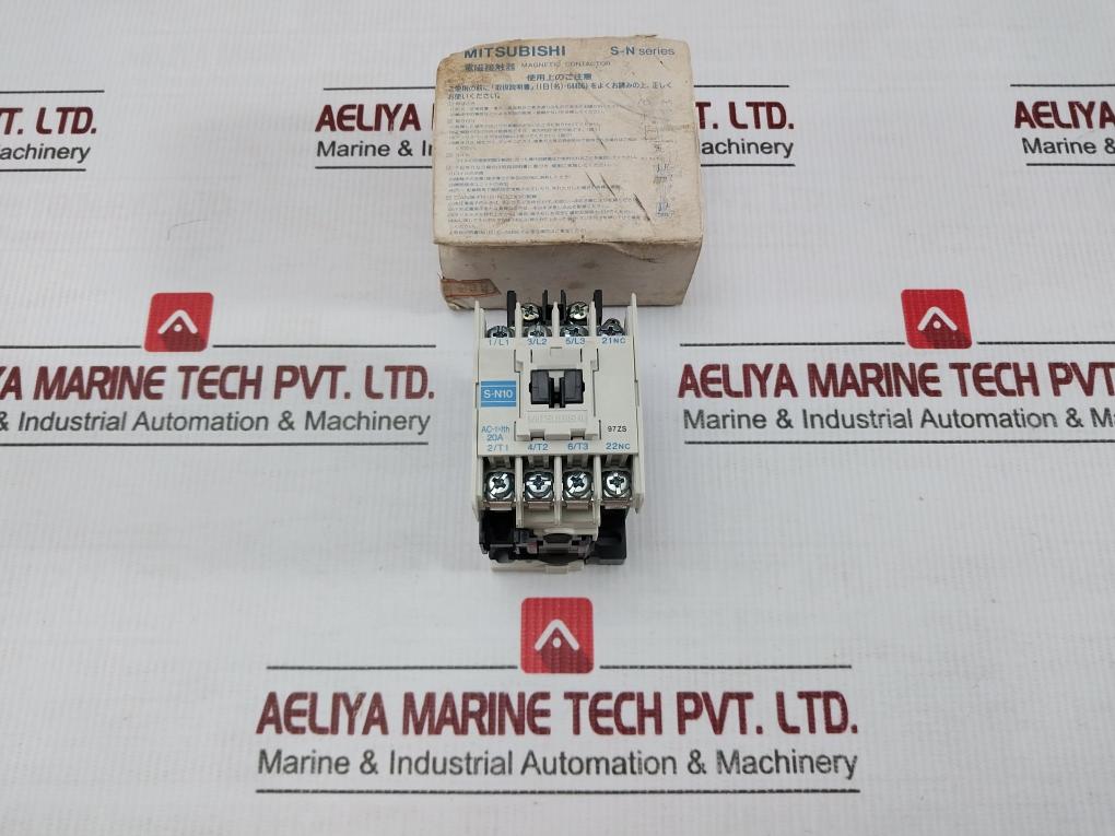 Mitsubishi Electric Magnetic Contactor 100-110v 50/60hz S-N10
