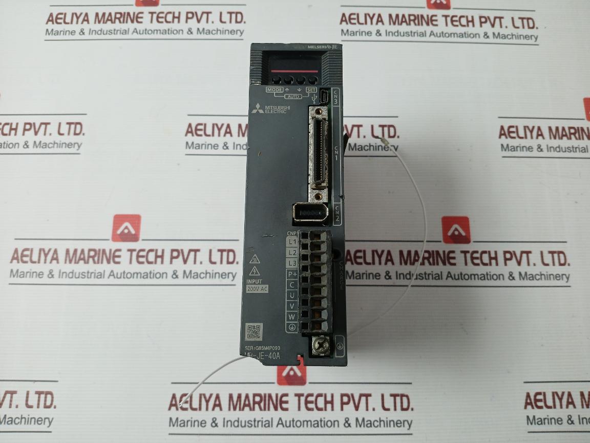 Mitsubishi Electric Mr-je-40A Digital Ac-servo Amplifier Ac200-240V 2.6A 100Î©K