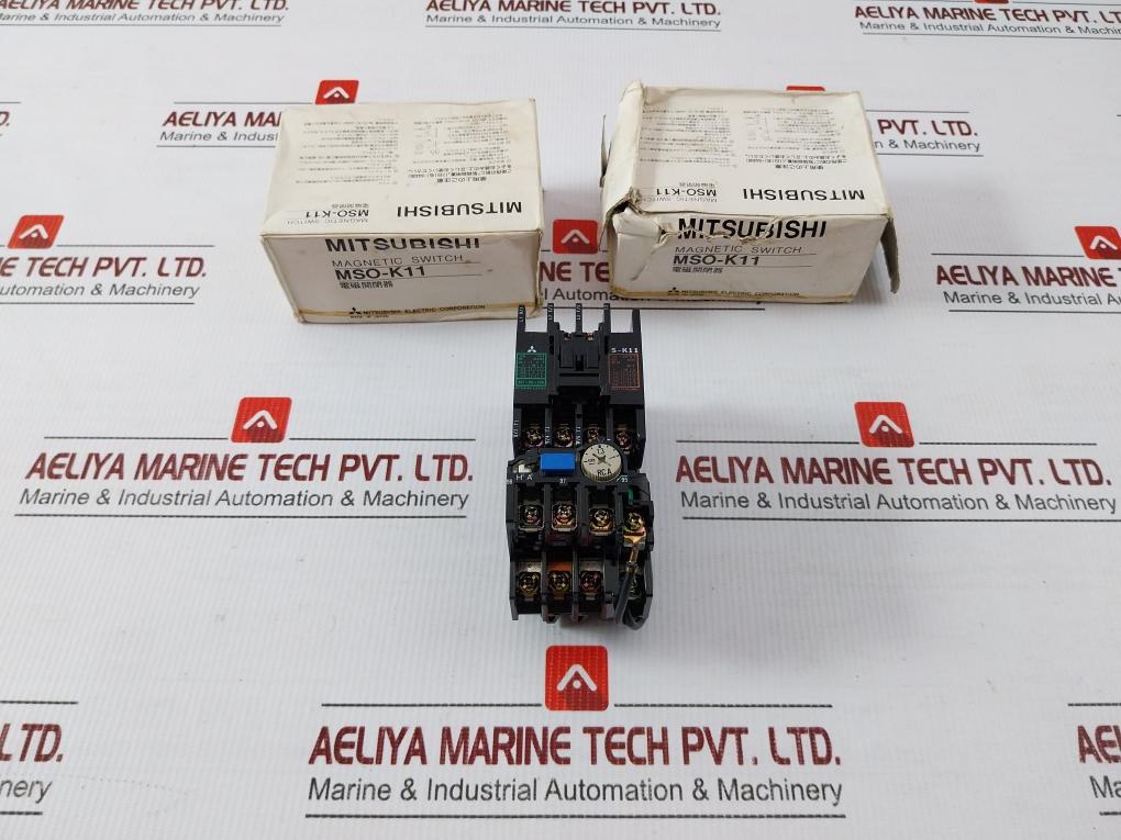 Mso-K11 Magnetic Contactor With Thermal Overload Relay By Mitsubishi Electric