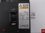 Mitsubishi Electric Nf60-sb 3 Pole No-fuse Breaker Ac 500V Ln307N926-2 10 Amp