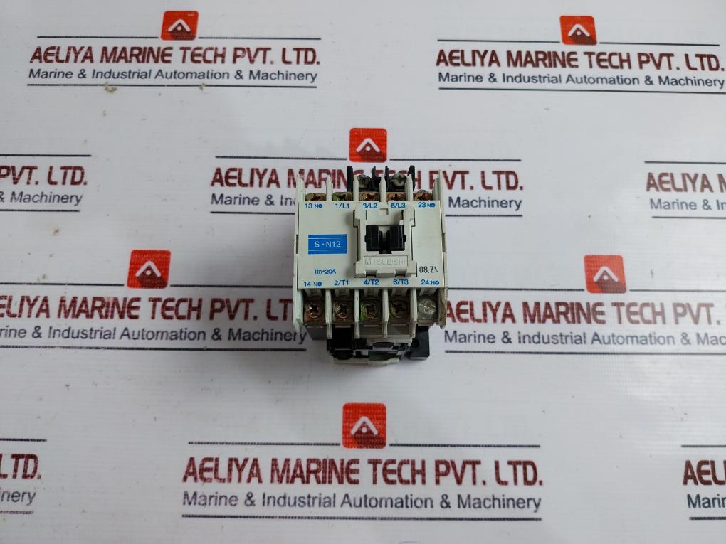Mitsubishi Electric S-n12 Magnetic Contactor 20A S-n12