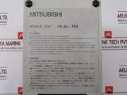 Mitsubishi Fr-bu-15K Brake Unit 400Vdc