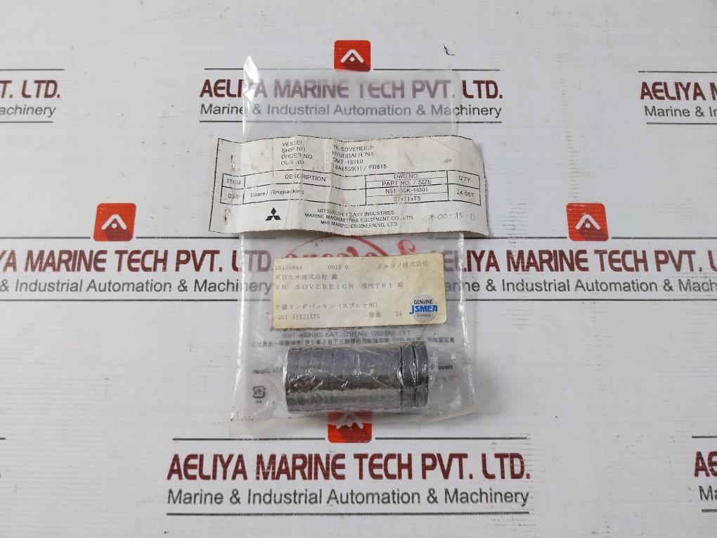 Mitsubishi N51-99K-h001 Ring Packing 31 X 21 X T5 Gmt-18160