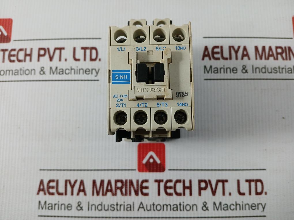 S-N11 Magnetic Contactor By Mitsubishi 20a 100-110v 60hz